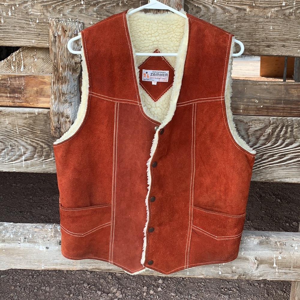 Vintage Mexican Suede Vest